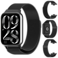 Bransoleta Milanese Vanfone do Xiaomi Mi Smart Band 8 Pro/9 Pro, czarny