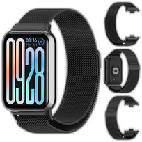 Bransoleta Milanese Vanfone do Xiaomi Mi Smart Band 9 Pro/8 Pro, czarny