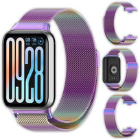 Bransoleta Milanese Vanfone do Xiaomi Mi Smart Band 9 Pro/8 Pro, kameleon