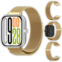 Bransoleta Milanese Vanfone do Xiaomi Redmi Watch 5/4, złoty