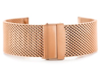 Bransoleta Pacific M8 - siatka HQ - rosegold 22mm - Inna marka