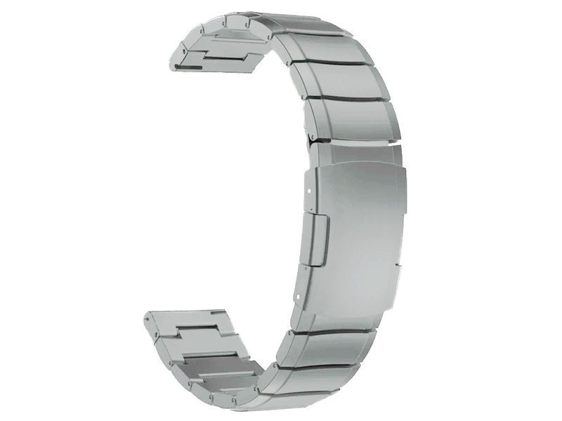 Фото - Ремінець для годинника / браслета Huawei Bransoleta Steel Simple do  Watch GT 2 42mm/ gear s2 Srebrna 20mm 