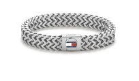 Bransoleta Tommy Hilfiger 2790245 - Srebrny, 22 Cm, Elegancki Dodatek Do Stylizacji Tommy Hilfiger