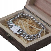 Bransoleta Wiking Thor Wilk stal chirurgiczna 316L