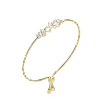 Bransoletka Damska Guess JUBB05363JWYGT-U Złoty GUESS