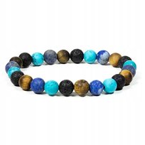 Bransoletka elastyczna Multi stone ANCIENT WISDOM
