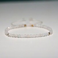 Bransoletka Kamień Księżycowy 3mm - Crystals Break Talizman Prezent Inna marka