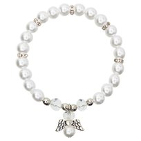 Bransoletka, Komunia, Anioł, biały