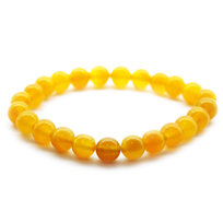 Bransoletka Mocy - KALCYT MIODOWY Honey Crystal ANCIENT WISDOM