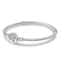 Bransoletka modułowa baza do Charms SREBRO 925 Drzewo 19 cm Sfera Damska
