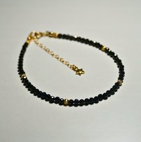 Bransoletka na nogę Turmalin 3mm - Crystals Break Crystals Break