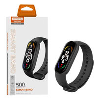 BRANSOLETKA SMARTBAND SOMOSTEL OPASKA CZARNA SMS-GM08