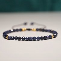 Bransoletka Szafir 3mm - Crystals Break Talizman Prezent