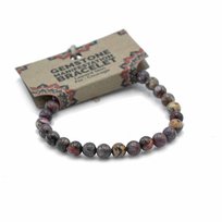 Bransoletka Szczęścia "Manifestacje" Jaspis Leopardzi - Odwaga ANCIENT WISDOM
