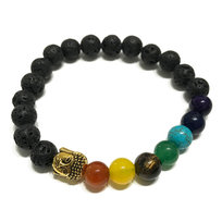 Bransoletka z Kamieniami -Buddha Chakra ANCIENT WISDOM