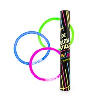 Bransoletki fluorescencyjne 15 szt. – świecące, imprezowe glow sticks Inna marka