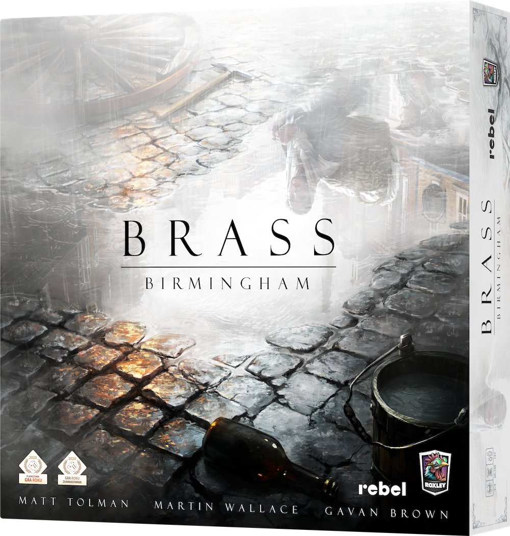 Brass: Birmingham (Edycja Polska), gra planszowa, Rebel