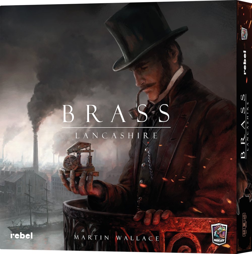 Brass: Lancashire (Edycja Polska), gra planszowa, Rebel