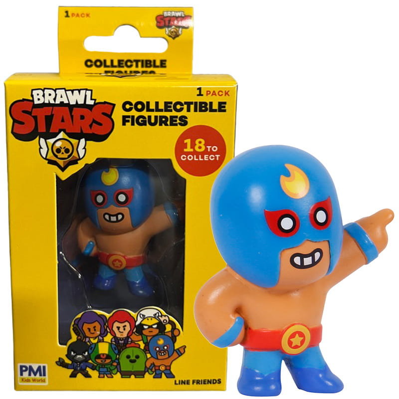 BRAWL STARS Seria 2 Figurka Kolekcjonerska EL PRIMO BRAWL STARS BRAWL STARS Seria 2 Figurka Kolekcjonerska EL PRIMO BRAWL STARS