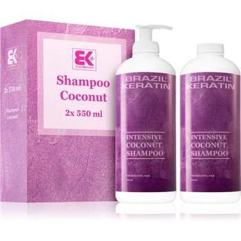 Brazil Keratin Coconut Shampoo wygodne opakowanie (do włosów zniszczonych) - Inna marka