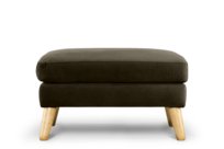 Brązowa pufa skandynawska TAGIO