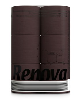 Brązowy Papier Toaletowy Renova 6R - Renova