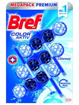 Bref Blue Chlor Zawieszka Kulki Barwiące Wc x 3 - Bref
