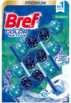 Bref Color Activ+ Eukaliptus Zawieszka do WC 3x50g - Color Activ+: Eukaliptus - Bref