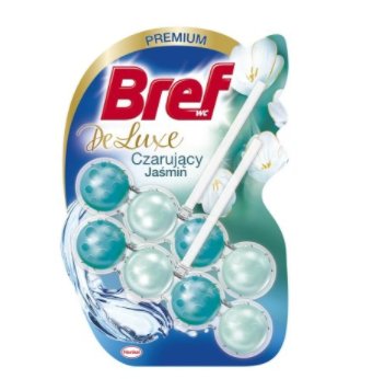 Bref DeLuxe Zawieszka WC Czarujący Jaśmin 2x50g - Bref