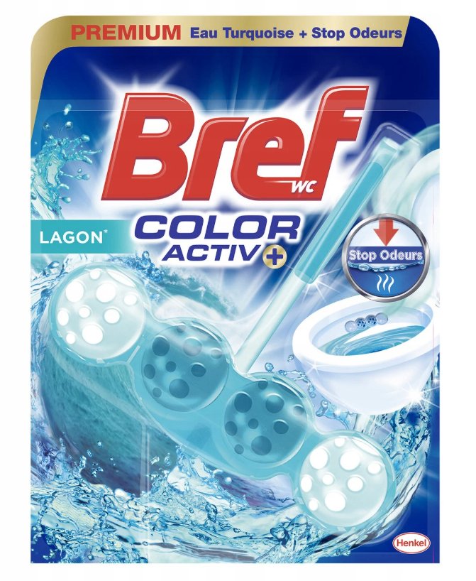 Bref Activ BREF WC Color Activ + kostka do wc Lagon 50g - Bref | Sklep EMPIK.COM
