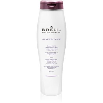 Brelil Numéro Silver Blonde Sublimeches Shampoo szampon neutralizujący żółte odcienie do włosów blond i z balejażem 250 ml - Inna marka