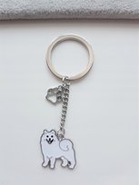 Breloczek Brelok Do Kluczy Pies Samoyed Akita ALEKORALE Elbląg