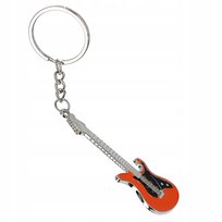 Breloczek do kluczy dla gitarzysty dla muzyka gitara elektryczna wiosło bas