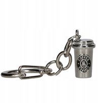 Breloczek do kluczy kubeczek do kawy prezent dla kawosza wielbiciela latte