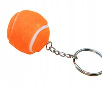 Breloczek do kluczy pomarańczowa piłeczka tenisowa prezent dla tenisisty