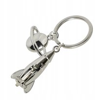 Breloczek do kluczy prezent dla chłopca rakieta kosmiczna kosmos kosmonauta