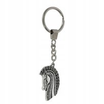 Breloczek do kluczy prezent dla jeźdźca konik szkółka jeździecka pamiątka