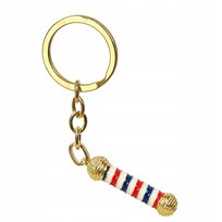 Breloczek do kluczy prezent szyld dla barbera stylista golibroda barbershop