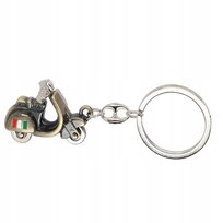 Breloczek do kluczy zielony skuter Vespa klasyczny motor simson piaggio