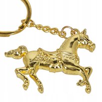 Breloczek koń rumak siodło prezent dla dżokeja