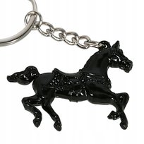 Breloczek koń rumak siodło prezent dla dżokeja