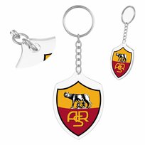 Brelok AS Roma do Kluczy Auta Domu Prezent dla Kibica Fana Piłki Nożnej RoyalGift