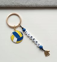 Brelok Breloczek Do Kluczy Piłka Siatkówka Libero Dowolny Imię Napis