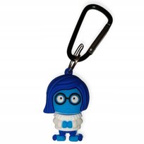 BRELOK Breloczek do kluczy plecaka torebki W głowie się nie mieści SMUTEK