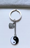 Brelok Breloczek Do Kluczy Yin Yang Serce Symbol ALEKORALE Elbląg