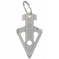 Brelok Broadhead Solid Silver Taktyczne Ostrze Narzędzie EDC Gerber