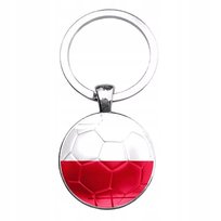 Brelok dla kluczy dla kibica rerprezentacji Polska gola biało-czerwoni