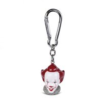 Brelok do kluczy 3D IT To głowa klauna Pennywise zawieszka breloczek z karabińczykiem Hello Kitty