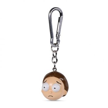 Brelok do kluczy 3D Rick and Morty głowa Morty Smith breloczek - RICK AND MORTY