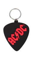 Brelok do kluczy AC/DC Plektron Kostka Piórko gumowa zawieszka prezent dla chłopaka AC/DC